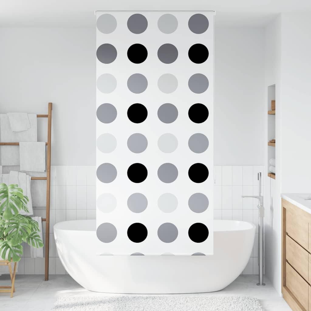 vidaXL Duschrollo 90x240 cm Stoffbreite 86 cm