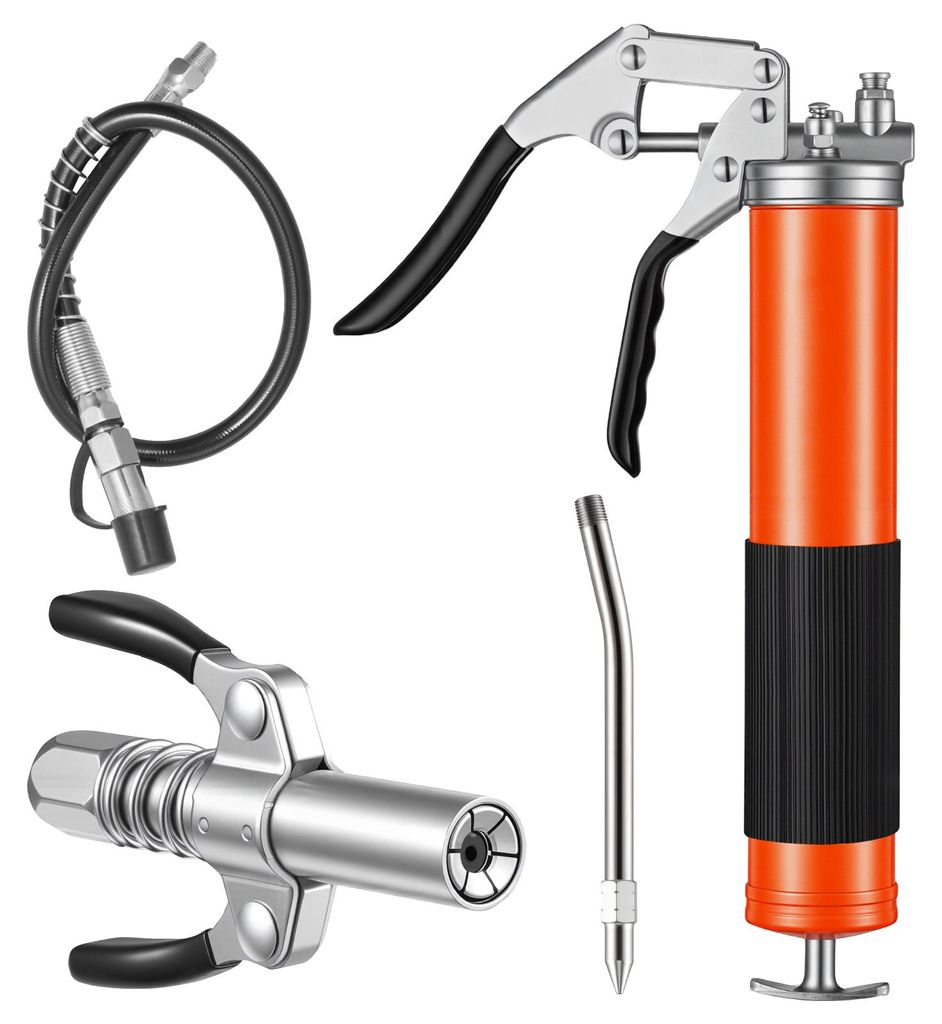 SucceBuy Hochdruck-Fettpresse, 551 bar, Schmiergerät-Set Produktbild 