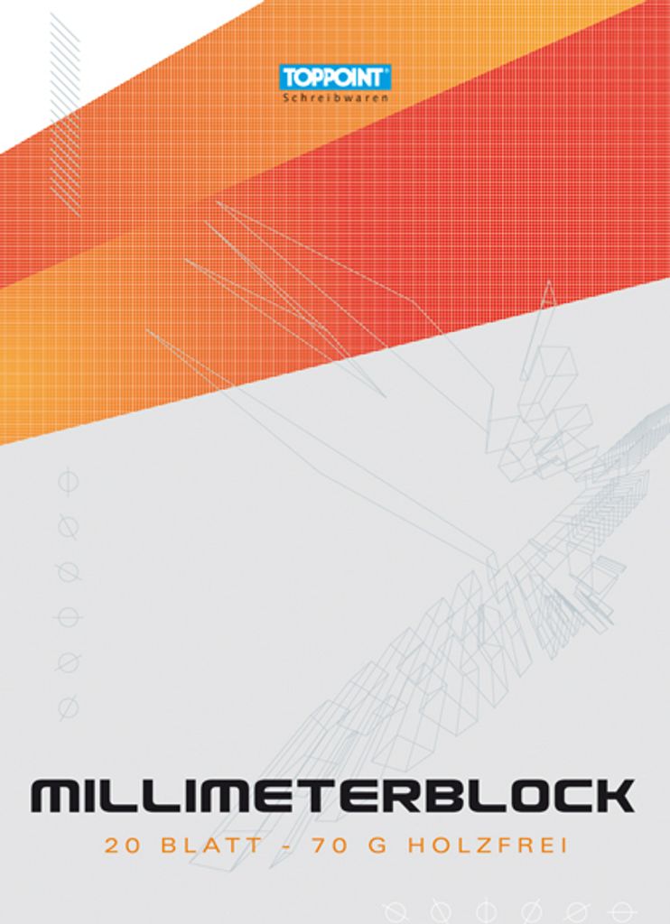 Stylex 29330 Millimeterblock, DIN A4, 20 Blatt Produktbild 