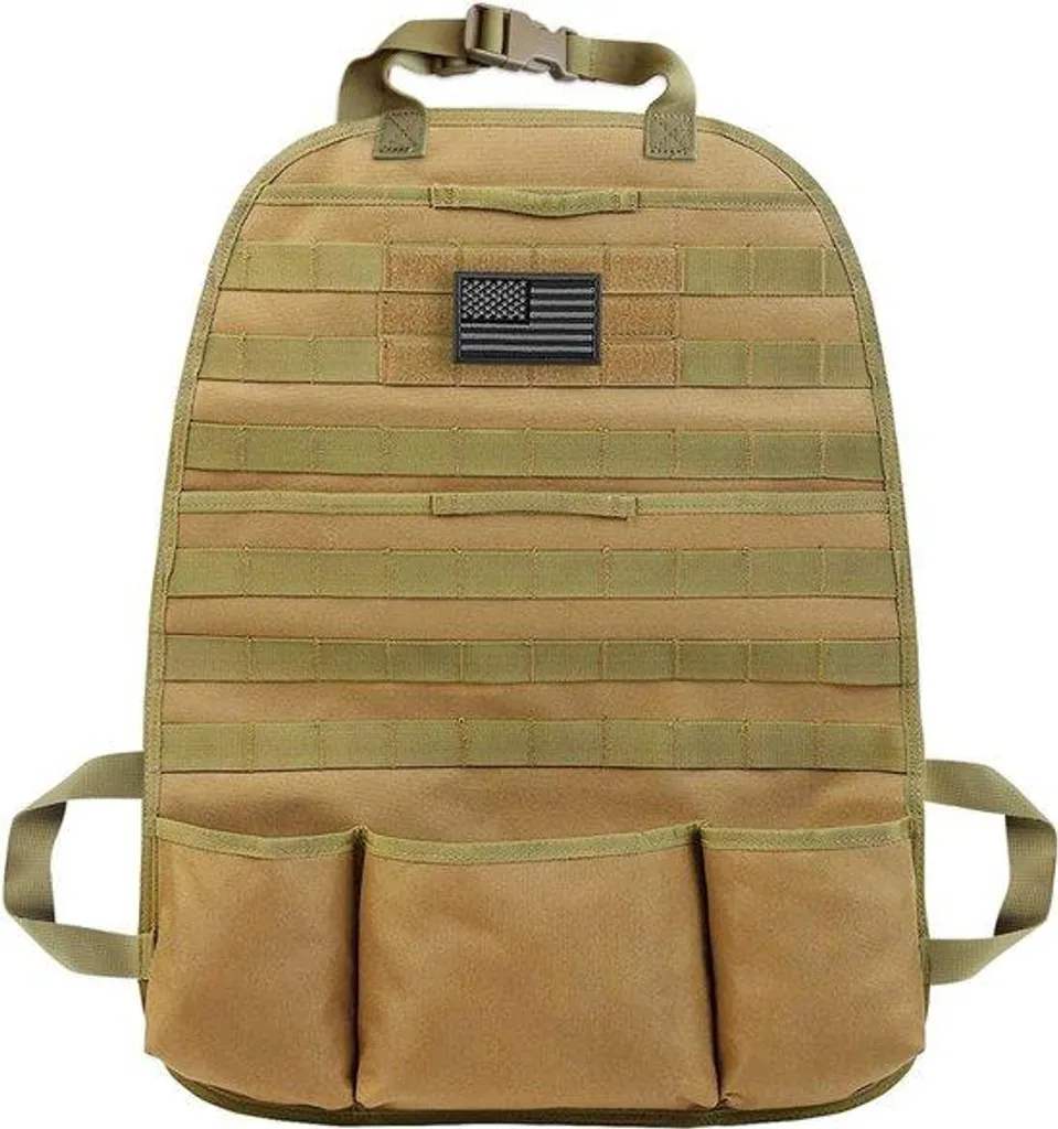 Organiseur voiture multi-poches imperméable pour protection de siège