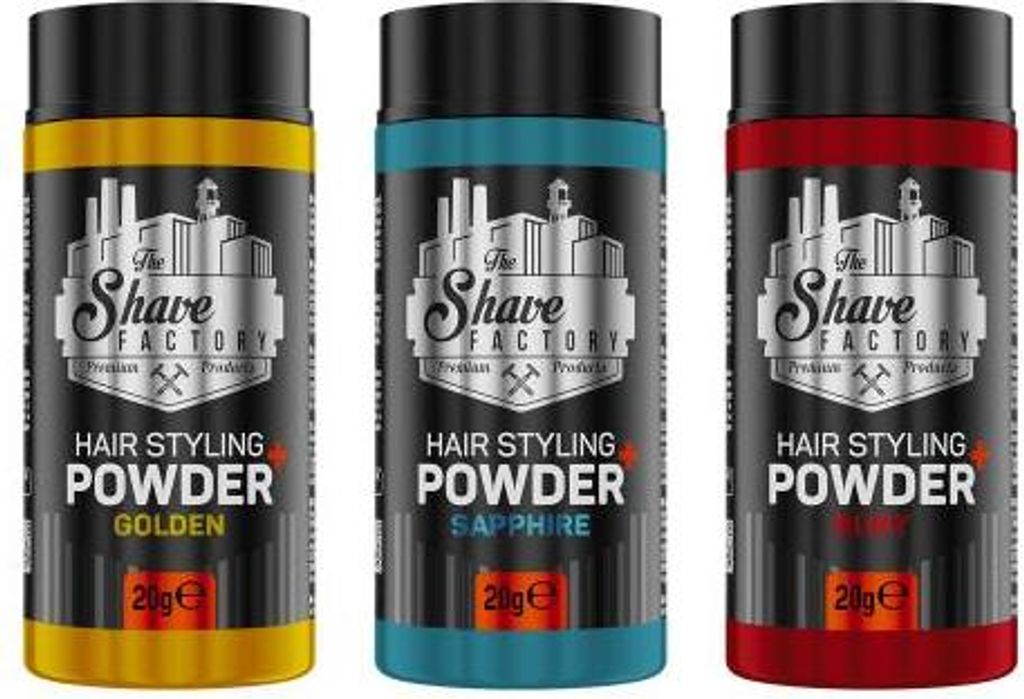 The Shave Factory – Golden Hair Styling Powder – Hair Styling Powder 20g