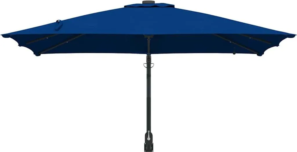 Ombrellone Azzurro vidaXL 248,5x247,5 cm Tessuto | Design e Comfort - 4