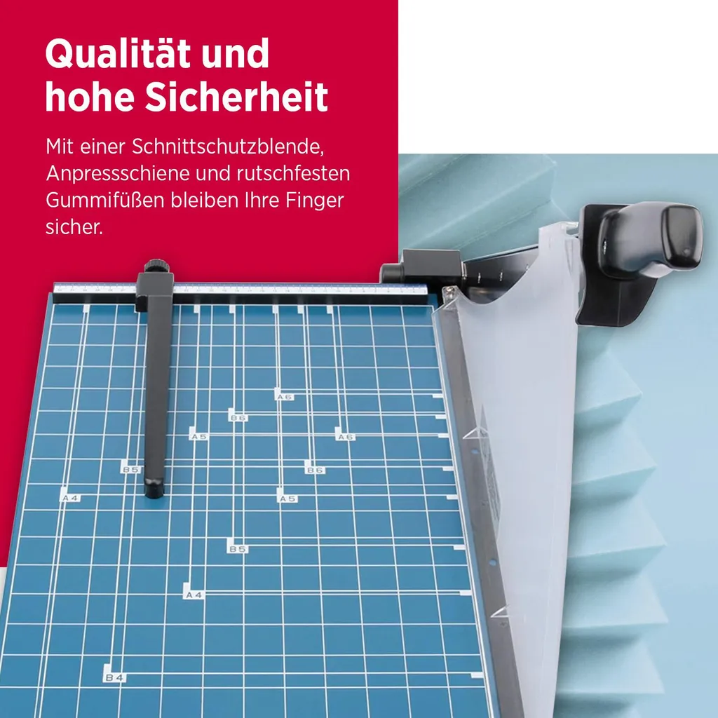 Massicot Olympia G 4415 pour découpe précise de documents 330x448mm
