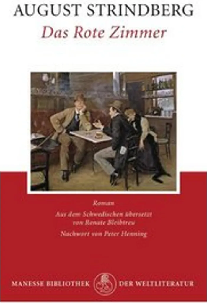 Roman Das Rote Zimmer de Strindberg - Édition Littéraire Classique