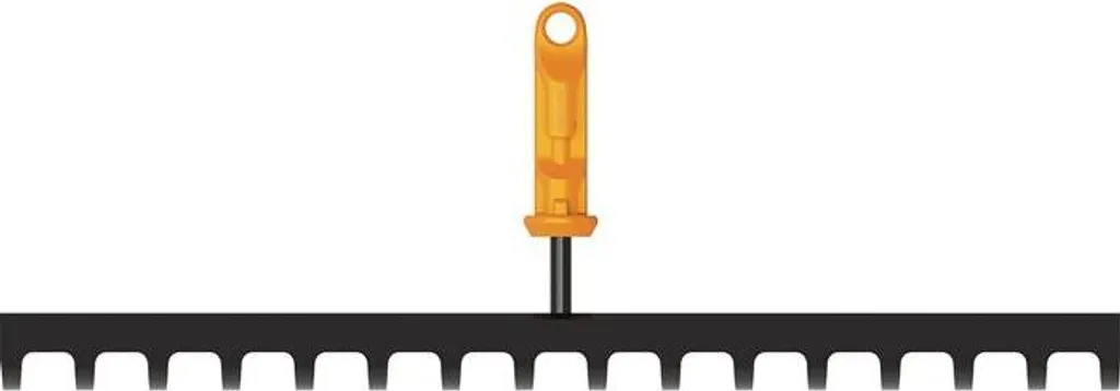 Râteau Largeur 413 mm à 16 Dents de 75 mm avec Fixation OneClick Pro