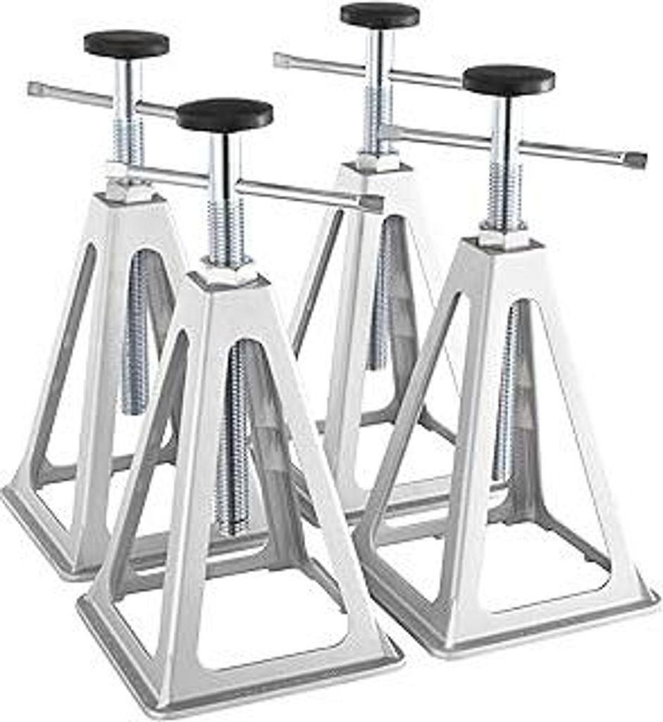 VEVOR 4-TLG. Stapel-Wagenheber Rangierwagenheber 2,72 t Jeder Heber, Heber Ständer Autoheber 280–435 mm Höhenbereich, Wohnmobil Stützanhänger...