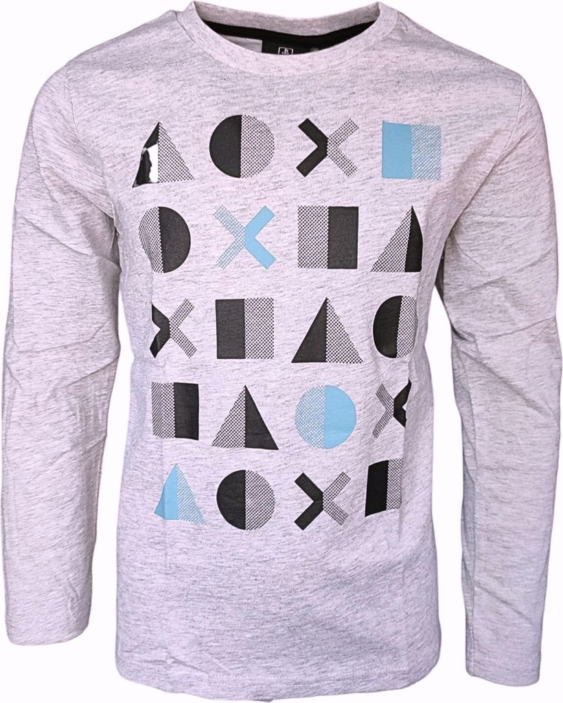 Langarmshirt Playstation Grau 116 cm