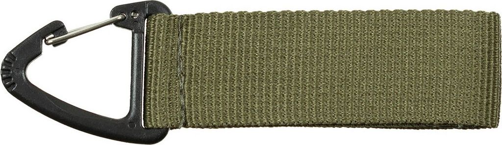 MFH Molle-Karabiner mit Sicherung, oliv Produktbild 