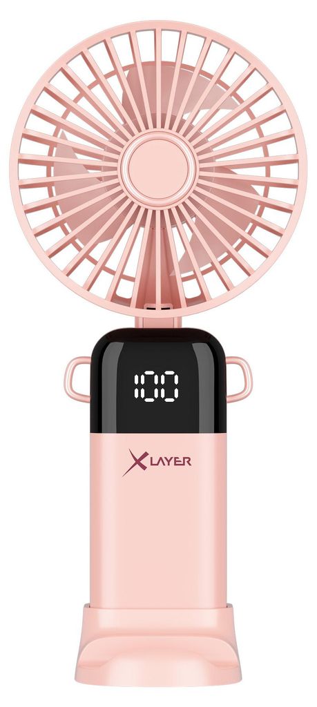 Xlayer Handventilator klappbar/wiederaufladbar mit Produktbild 