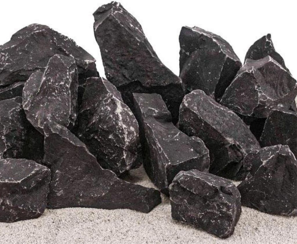 Aquarium Natursteine Schwarzer Felsen 1 Stück Gr. M Produktbild 