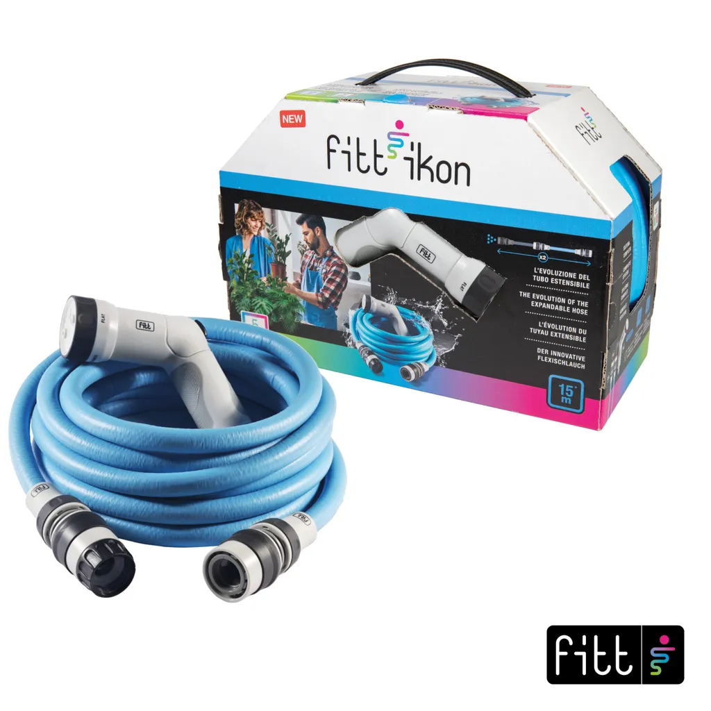 OFFERTA FITT IKON BLUE 15m - Tubo Nuovo Modello Estensibile e Robusto