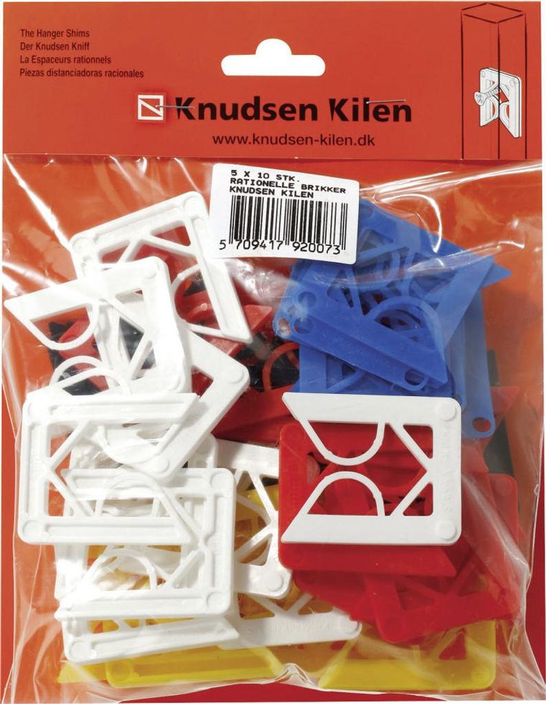 Primo Abstandsmontageclip sortiert