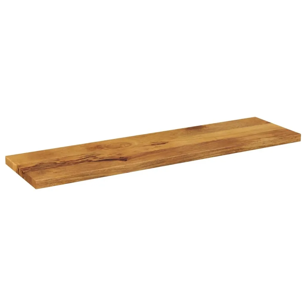 Piano in Legno Massello SYFAX 100x20x3,8cm per Tavolo e Fai-da-te
