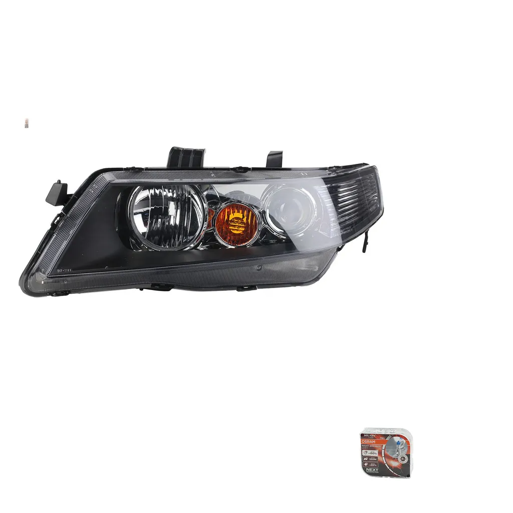 Faro Sinistro Honda Accord 03-05 Johns con Osram Night Breaker Laser
