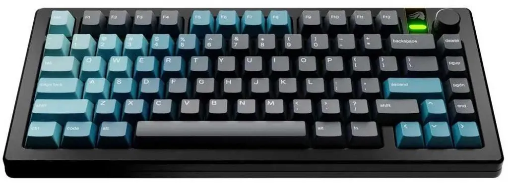 Keycaps PBT Glorious GPBT Gradient Touches Dye-Sub Robustes ANSI US