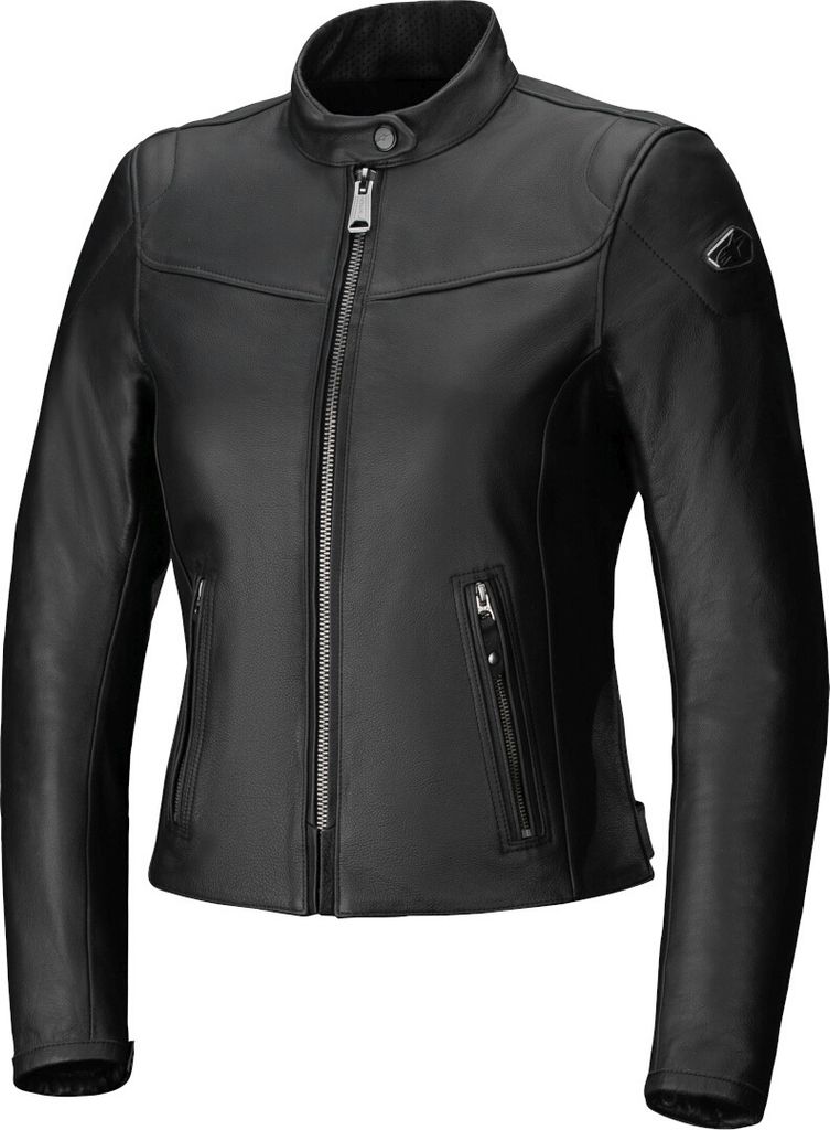 Alpinestars Tory Damen Motorrad Lederjacke, schwarz, XL