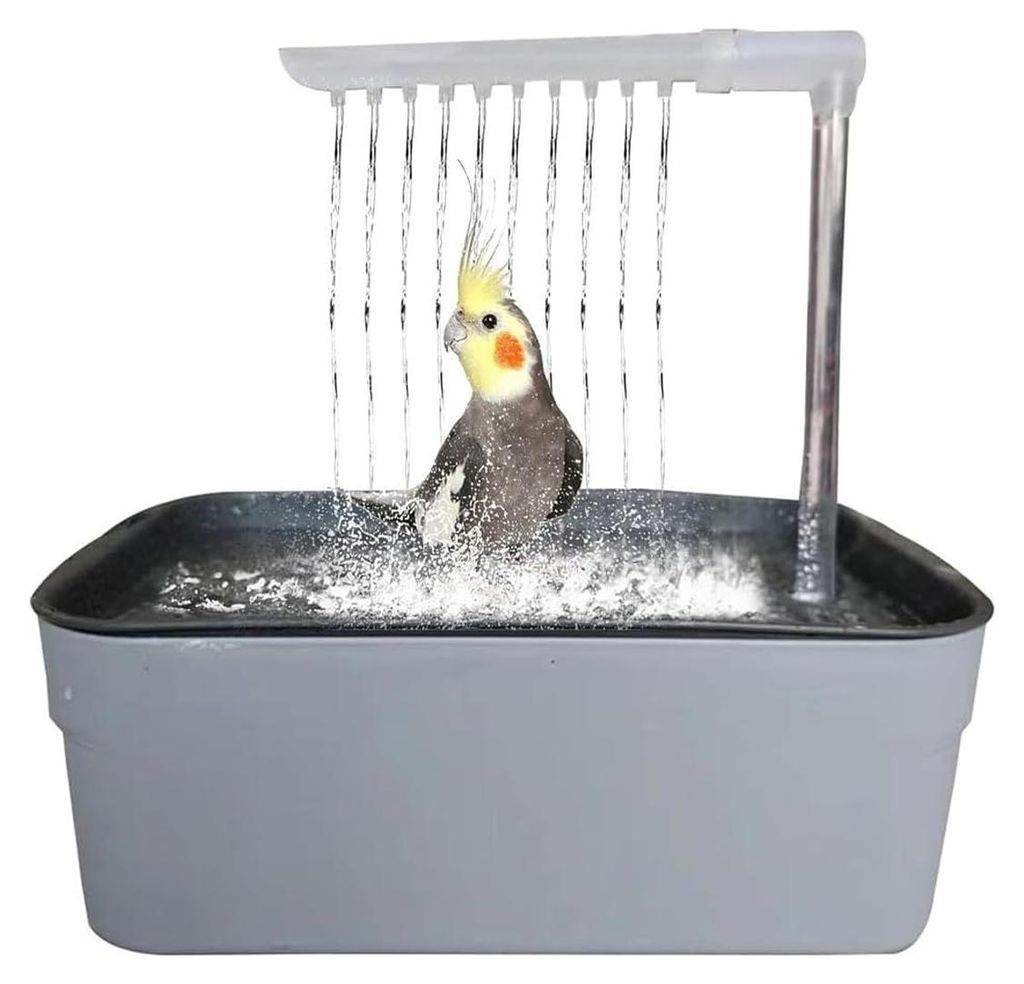 Vogelbad für Papageien, Papageien Badewanne zum Aufhängen, Produktbild 