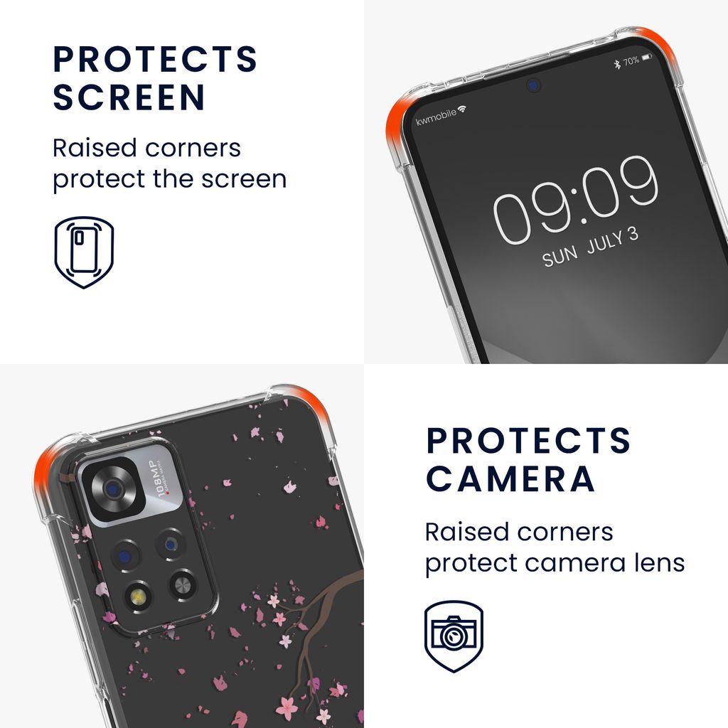 kwmobile Necklace Case kompatibel mit Xiaomi Redmi Note 11 Produktbild 3