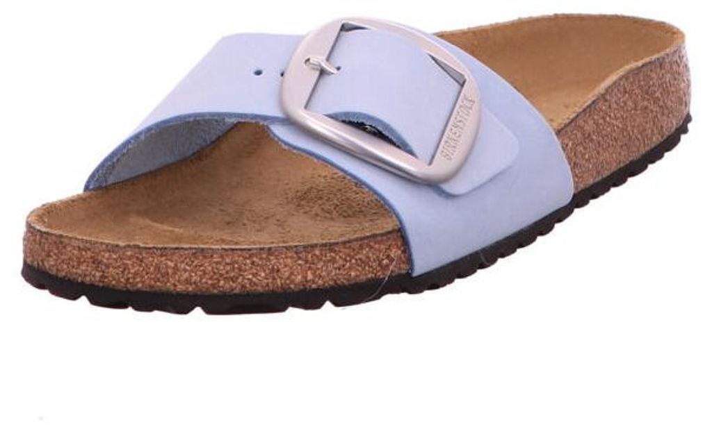 Birkenstock Damen Pantoletten Madrid Big Buckle 42072-37, 42072-38, 42072-39, 42072-40, 42072-42 BIR-1031798 Light Blue 38