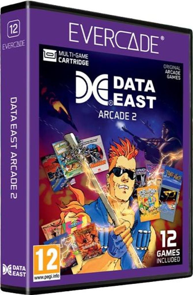 Blaze Data East Arcade 2, Evercade, Powyżej 13 lat, Nośnik Zdjęcie produktu 