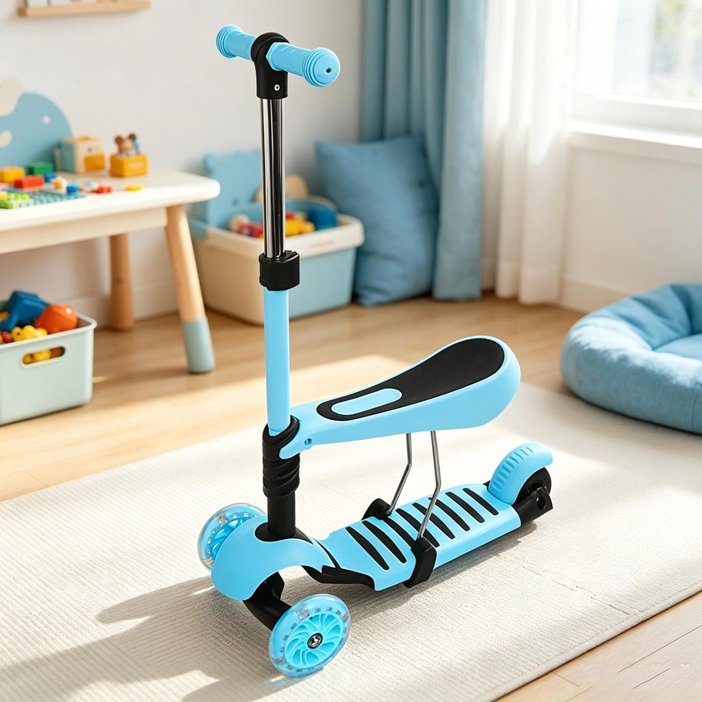 3-Rad Kinder Roller Scooter,Kinder-Balance-Roller,Dreirad Produktbild 