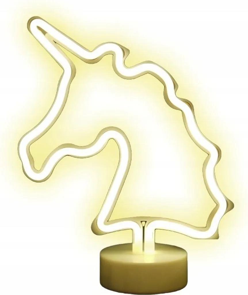 Lampe de nuit 3D Lorne Belle LED néon - Décoration zen pour la maison