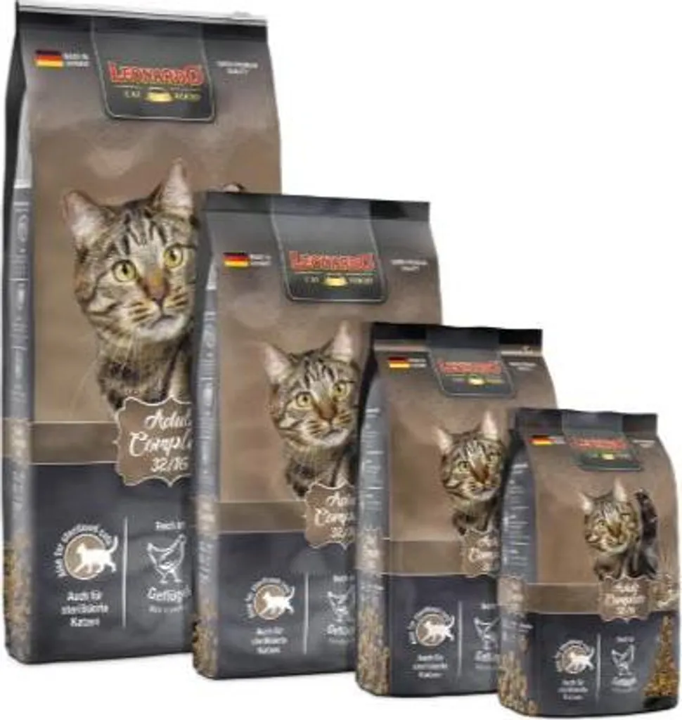 Leonardo Adult Complete 32/16 Croquettes Haute Digestibilité Chat 7,5kg