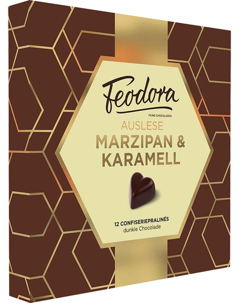 Feodora Auslese Marzipan & Karamell 125g Produktbild 