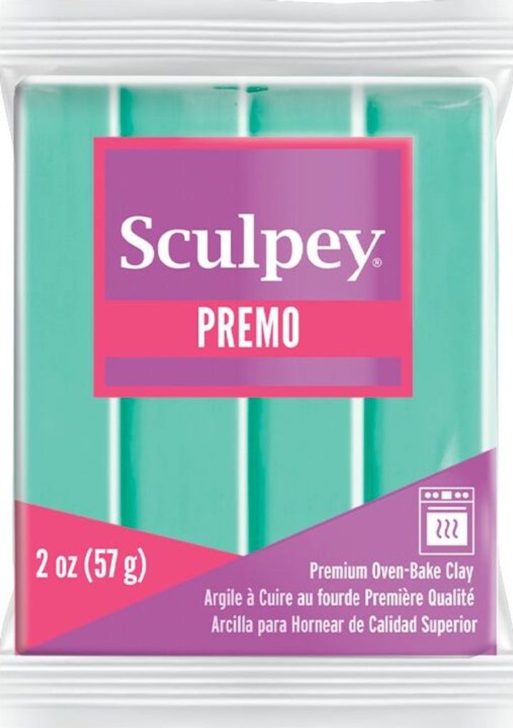 Sculpey PREMO miętowa zieleń - 1 szt Zdjęcie produktu 