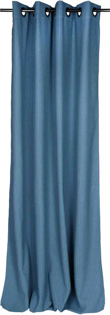 Rideau à œillets Esprit Fun Bleu 140 x 250 cm pour décoration moderne