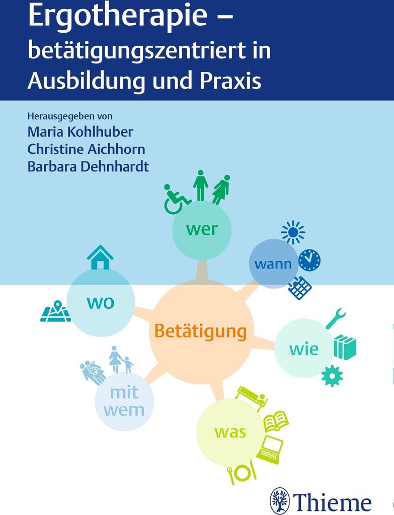 Ergotherapie - betätigungszentriert in Ausbildung und Produktbild 
