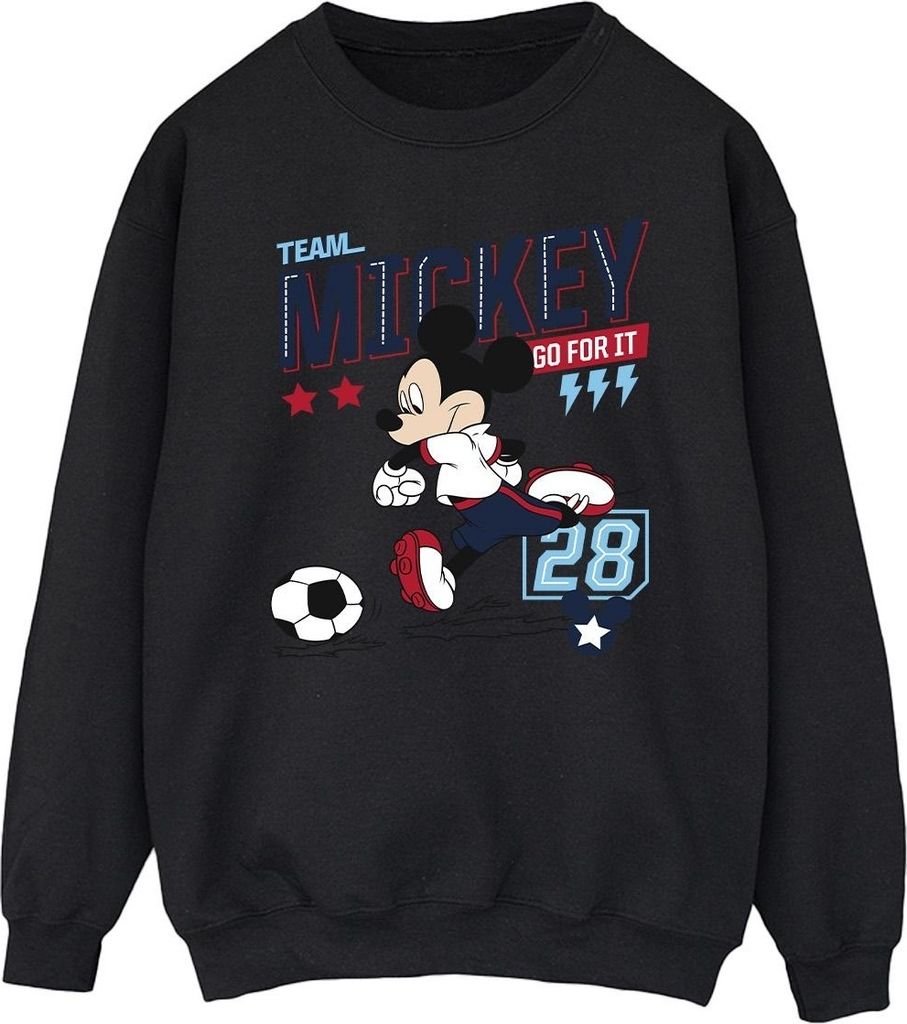 Disney - "Team Football" Sweatshirt für Herren BI39778 (L) (Schwarz)