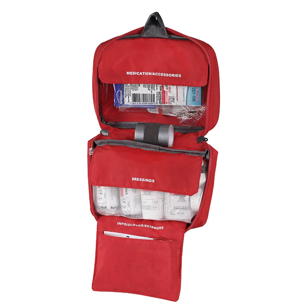 Trousse de secours Traveller 17x12 cm compacte avec kit de 44 pièces - 5