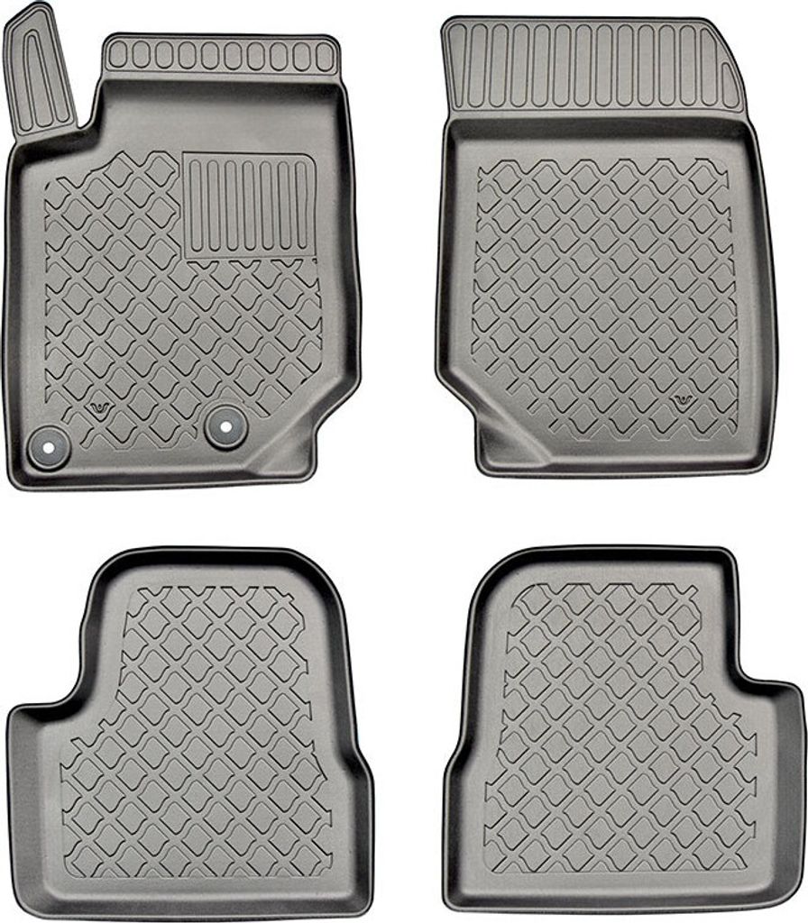 Z441336 TPE-Gummifußmatten kompatibel mit Opel Corsa  F Produktbild 