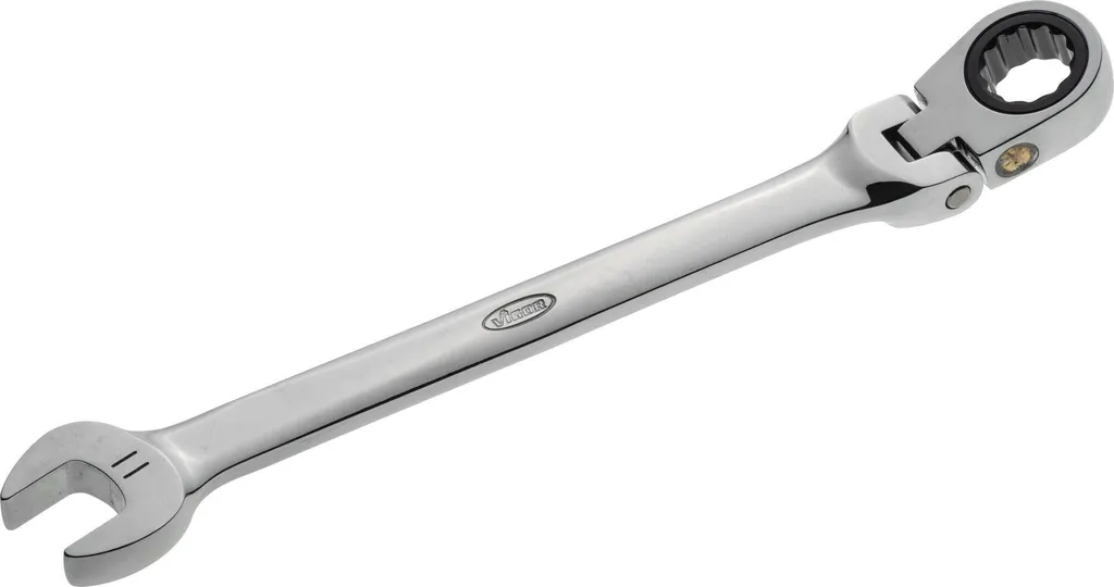 Chiave ad anello a cricchetto snodato ∙ V2807 ∙ Profilo esagonale doppio esterno, profilo esagonale esterno ∙ SW 11 mm