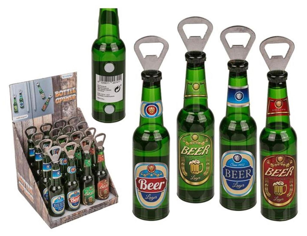 Ouvre-bouteille en métal avec aimant, bouteille de bière Image du produit 