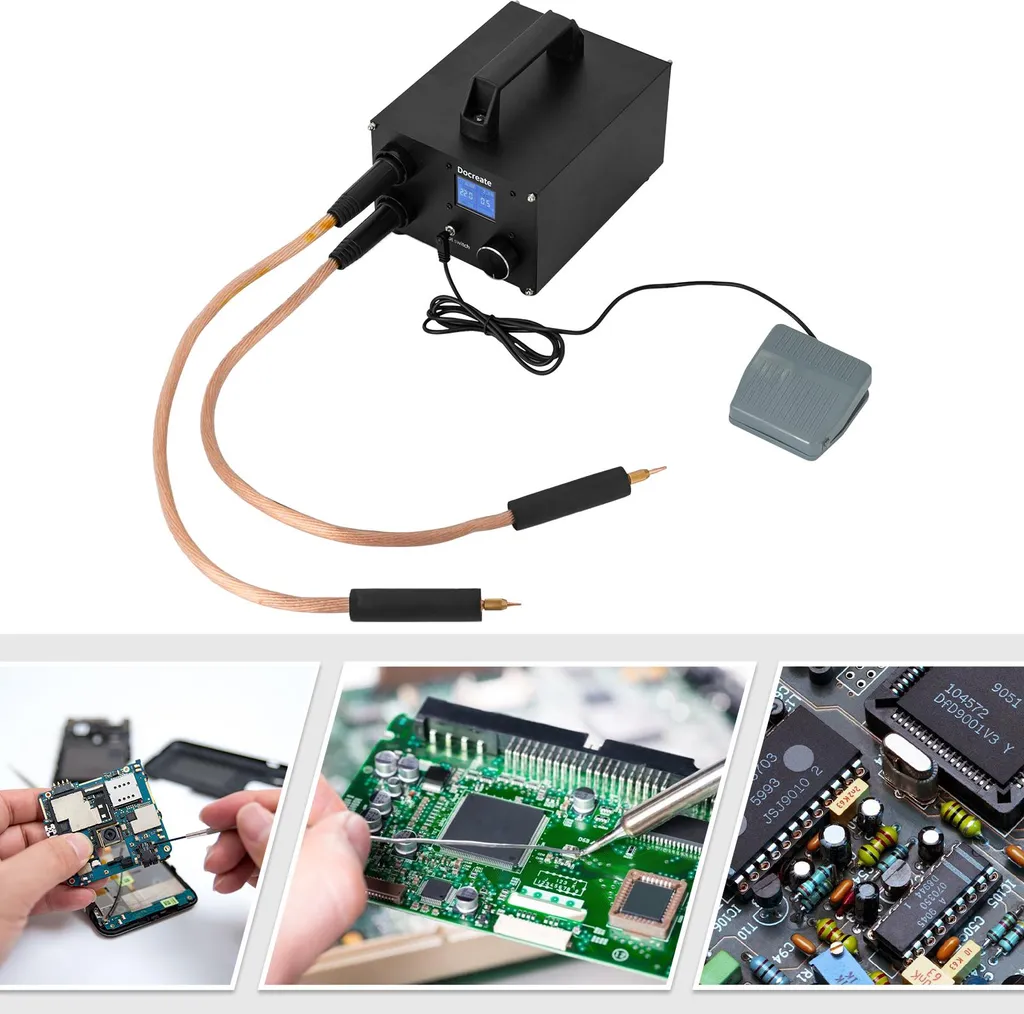 Machine à souder 12V 1400A avec écran LCD intelligent - Modèle Black S - 3