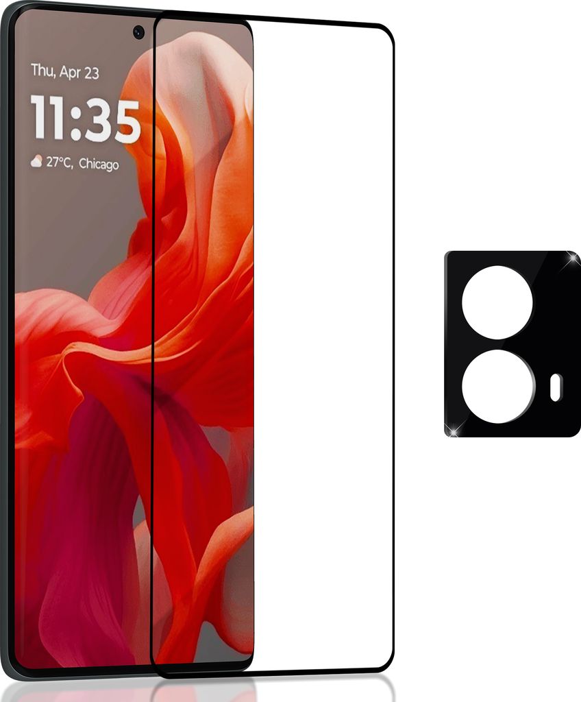 2-Pack Displayschutzfolie fur Motorola G85 aus 9H gehärtetem Glas