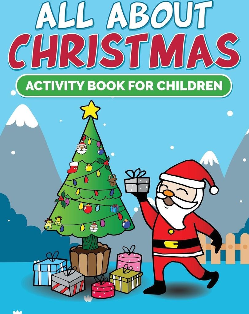 All About Christmas Activity Book For Children