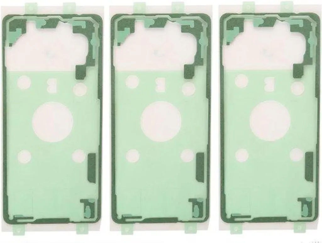 Lot de 3 adhésifs Galaxy S10+ - Ajustement précis et pose facile - Noir