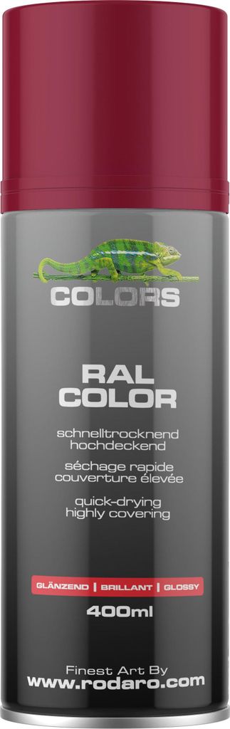 COLORS Sprühlack - 400ml Spraydose | RAL3003 - Rubinrot Produktbild 