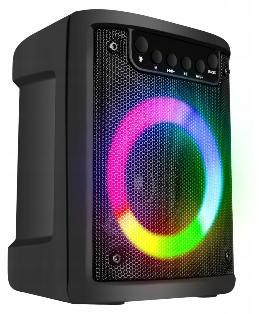 Mobiler Drahtloser Lautsprecher 500W Bluetooth Tragbares Radio Fm Usb Sd Led