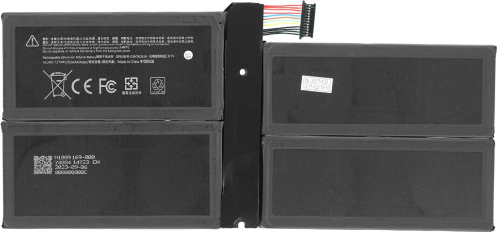 Akku für Microsoft Surface Pro 7 G3HTA061H DYNM03 Batterie wie Original