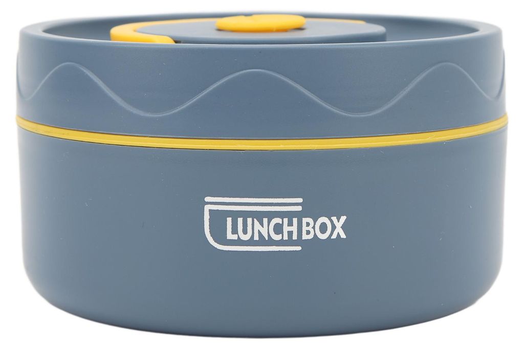 Thermo-Kochtopf, 440 ml, 304 Edelstahl, doppelschichtig, tragbar, runde Form, Lunchbehälter