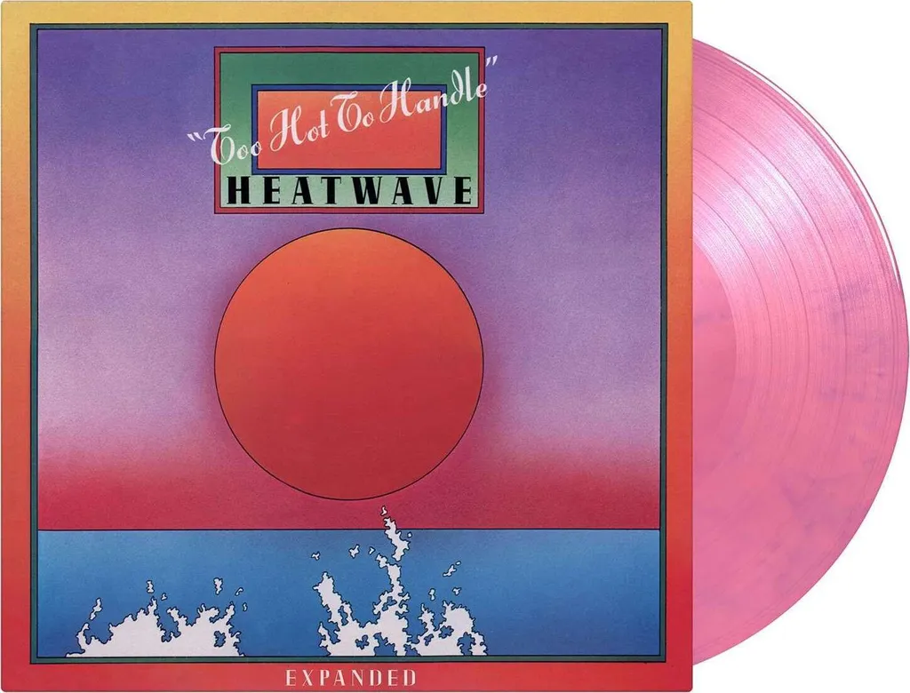 Édition Limitée Heatwave Too Hot To Handle Vinyle Marbré Rose et Violet