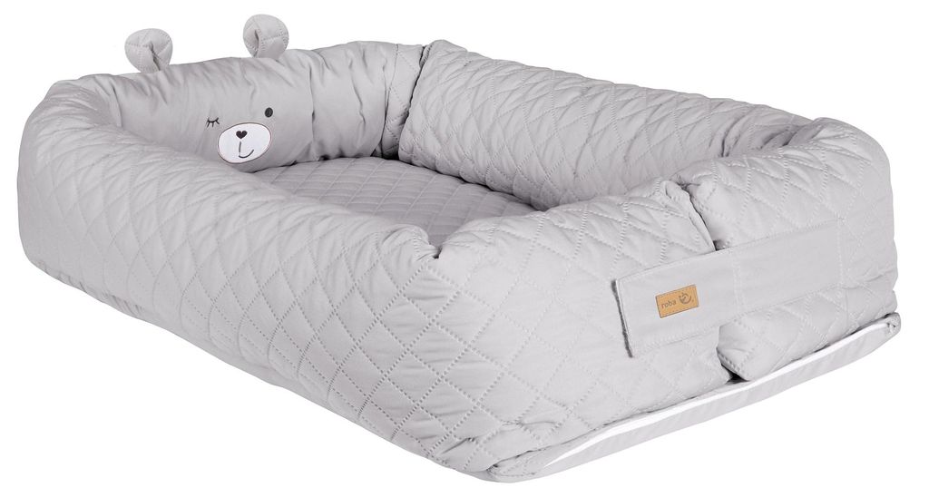 roba Babylounge 'roba style', Kuschelnest mit Bärengesicht Produktbild 