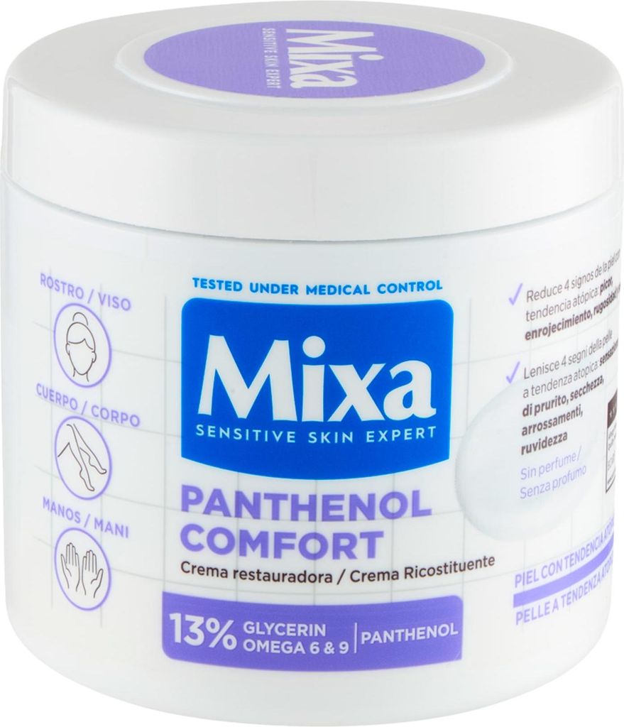 Mixa Panthenol Comfort Regenerierende Körpercreme für atopische Haut 400 ml
