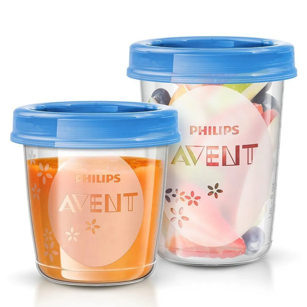 Récipients de Conservation Philips Avent SCF72 Set de 41 Pots pour Bébé