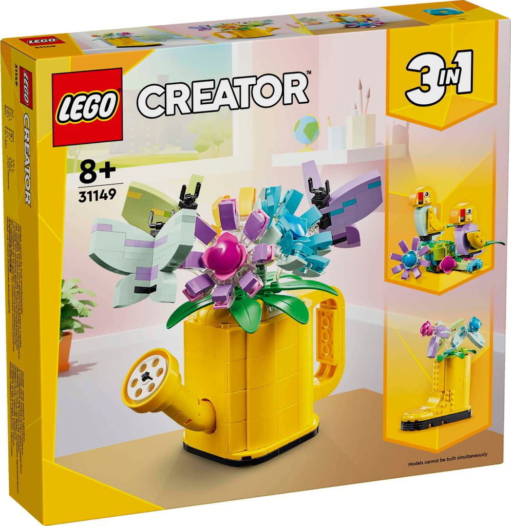 LEGO Creator 3 en 1: Regadera con flores, decoración para Imagen del producto 
