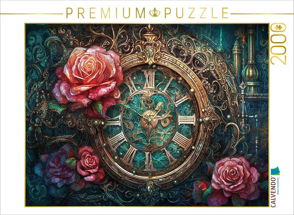 CALVENDO Puzzle Blaues Zeitalter | 2000 Teile Lege-Größe 90x67cm Foto-Puzzle für glückliche Stunden